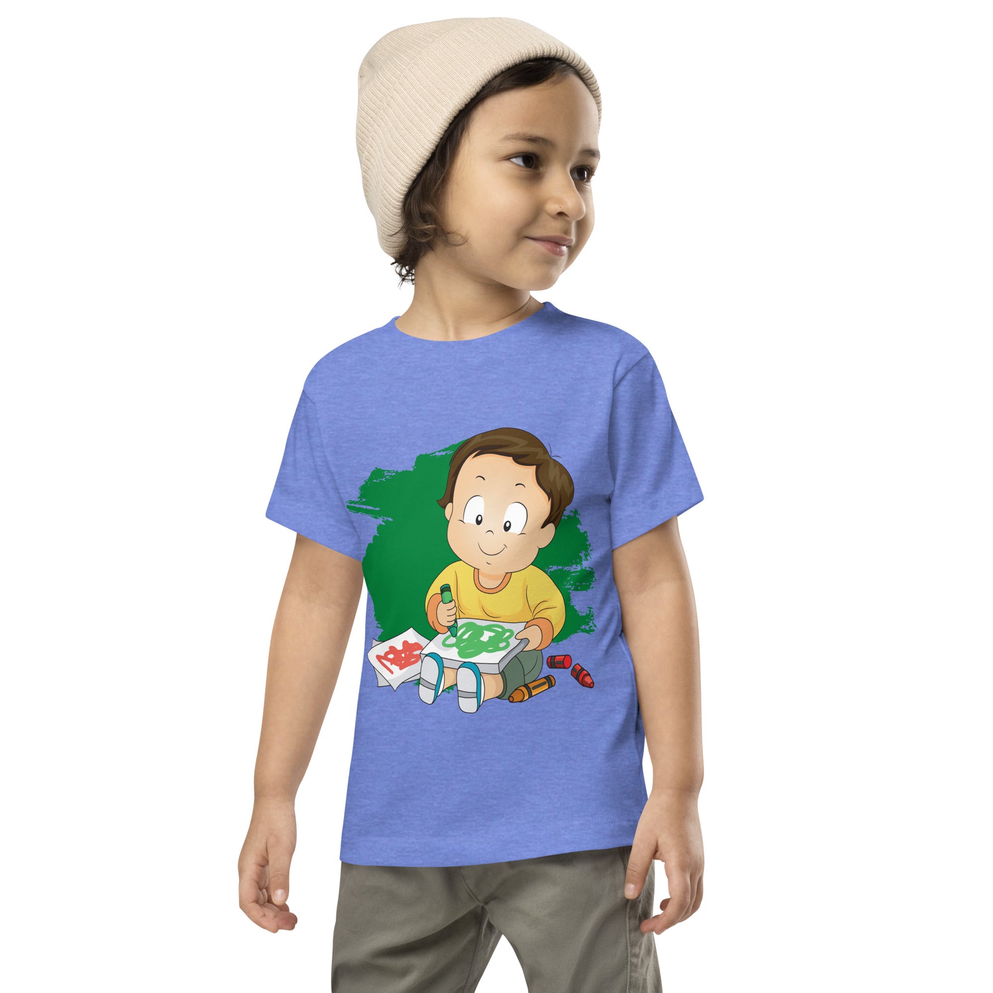 Toddler Short Sleeve Tee - Doodles (Colors)