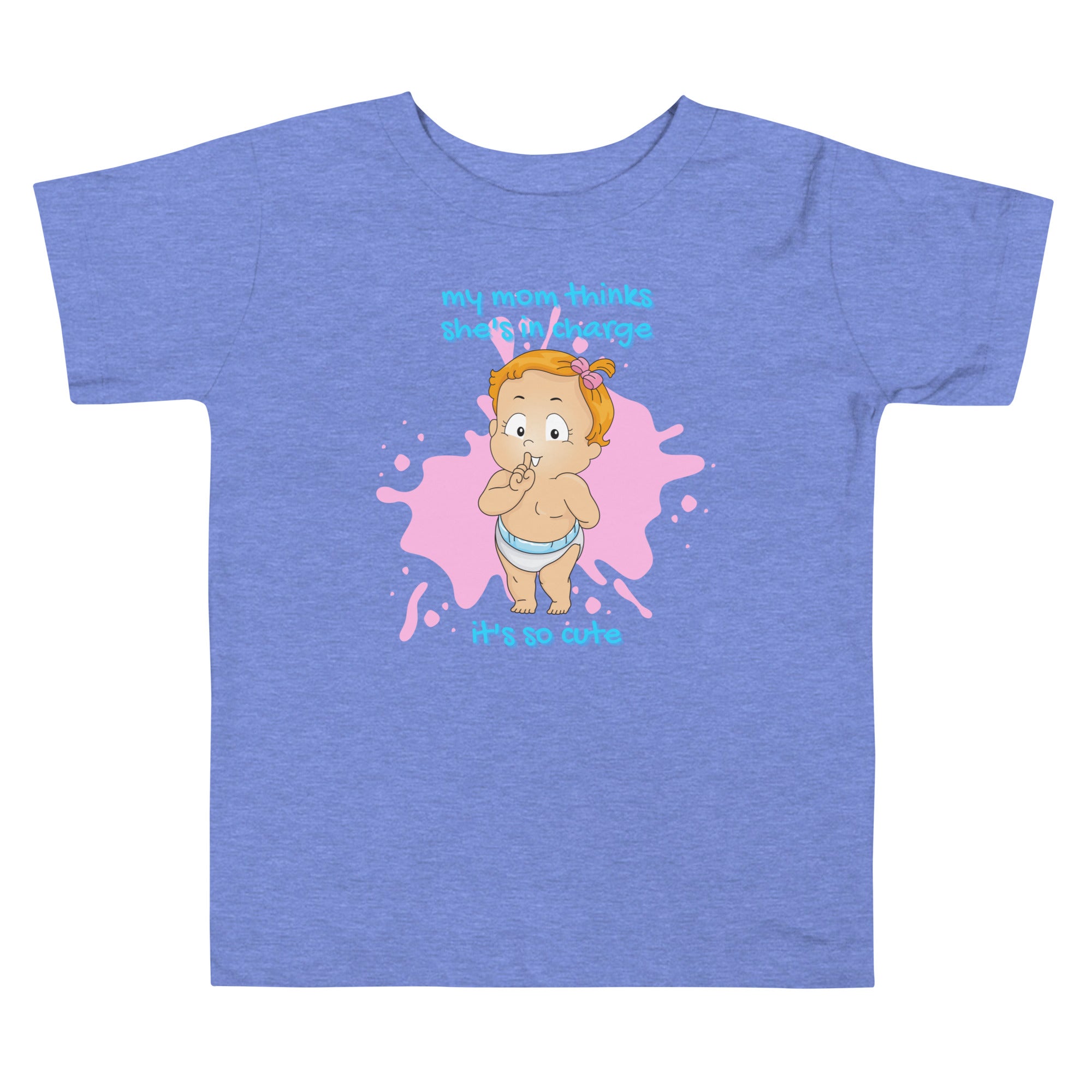 Toddler Short Sleeve Tee - In Charge (Colors)