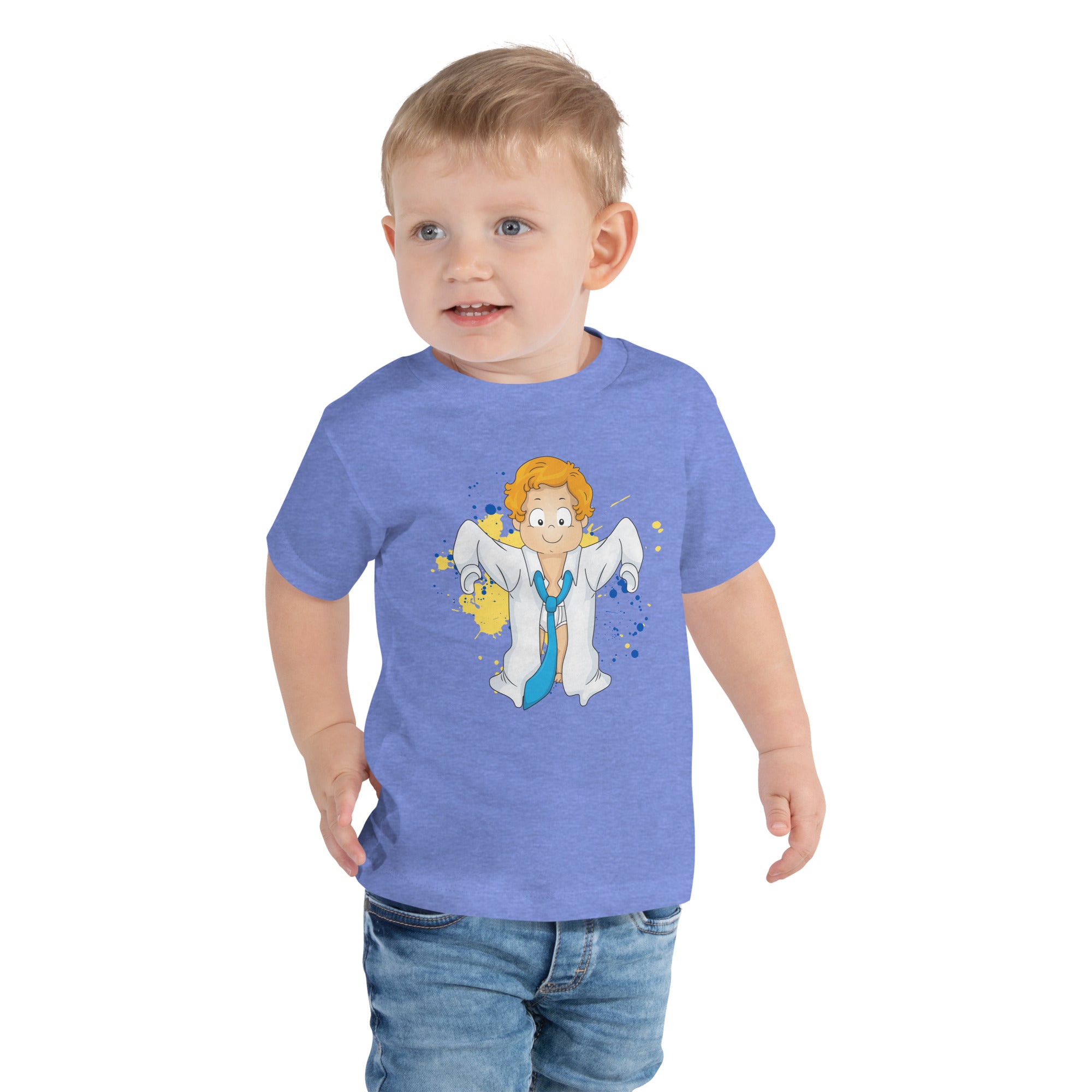 Camiseta de manga corta para niños pequeños - Just Like Dad (Colores)