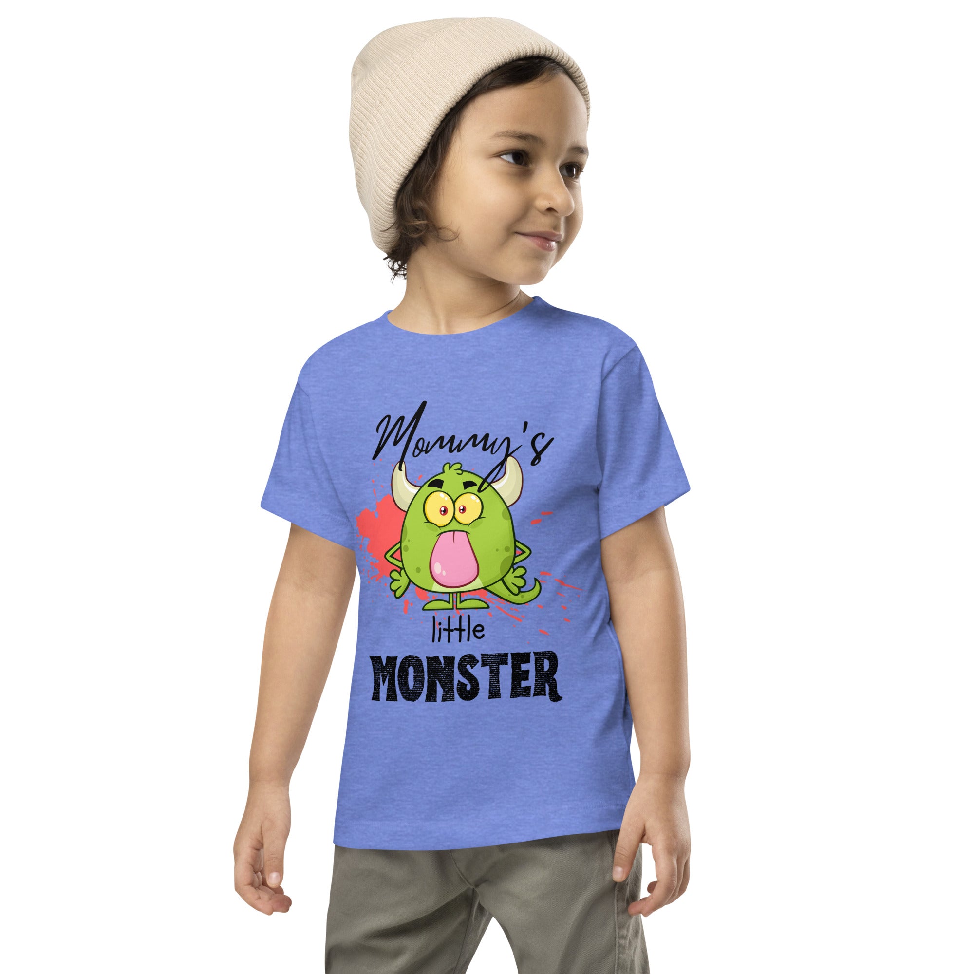 Toddler Short Sleeve Tee - Little Monster (Colors)