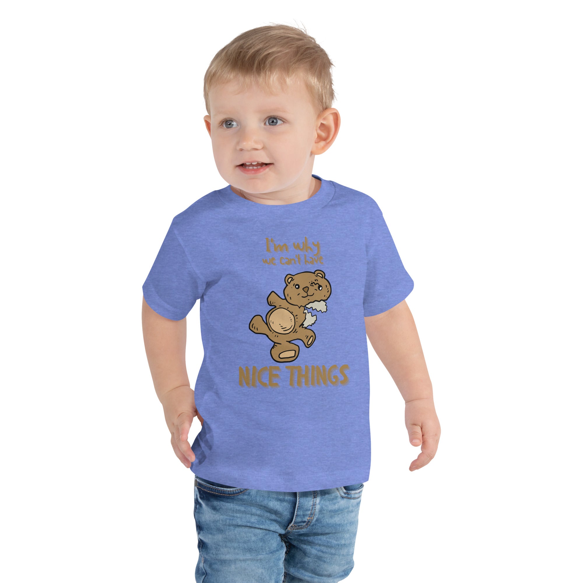 Camiseta de manga corta para niños pequeños - Nice Things (Colores)