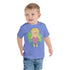 Camiseta de manga corta para niños pequeños - Peekaboo (Colores)