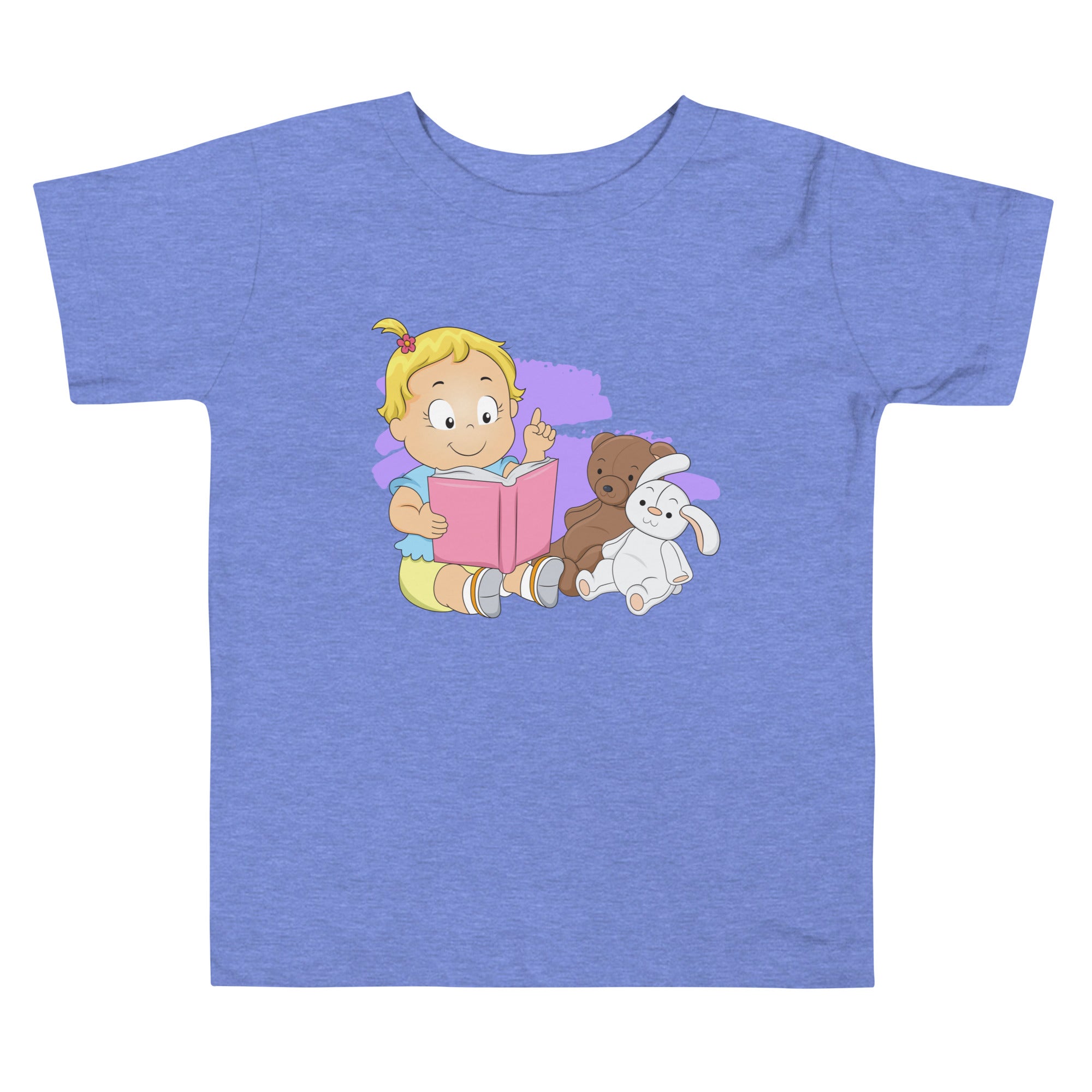 Toddler Short Sleeve Tee - Story Time (Colors)