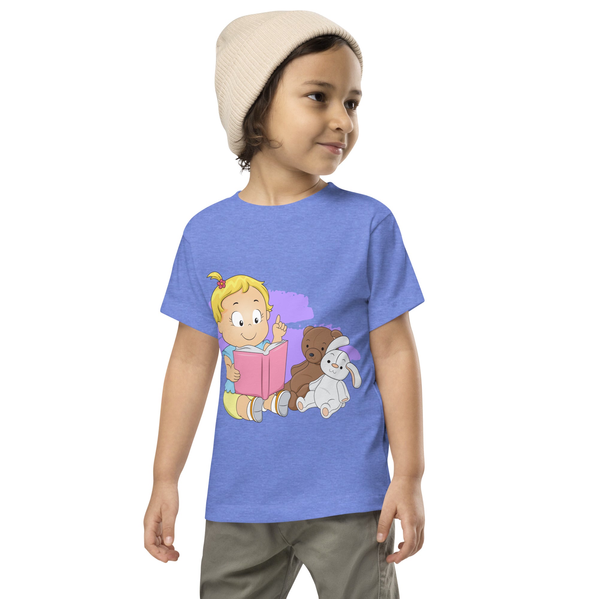 Toddler Short Sleeve Tee - Story Time (Colors)