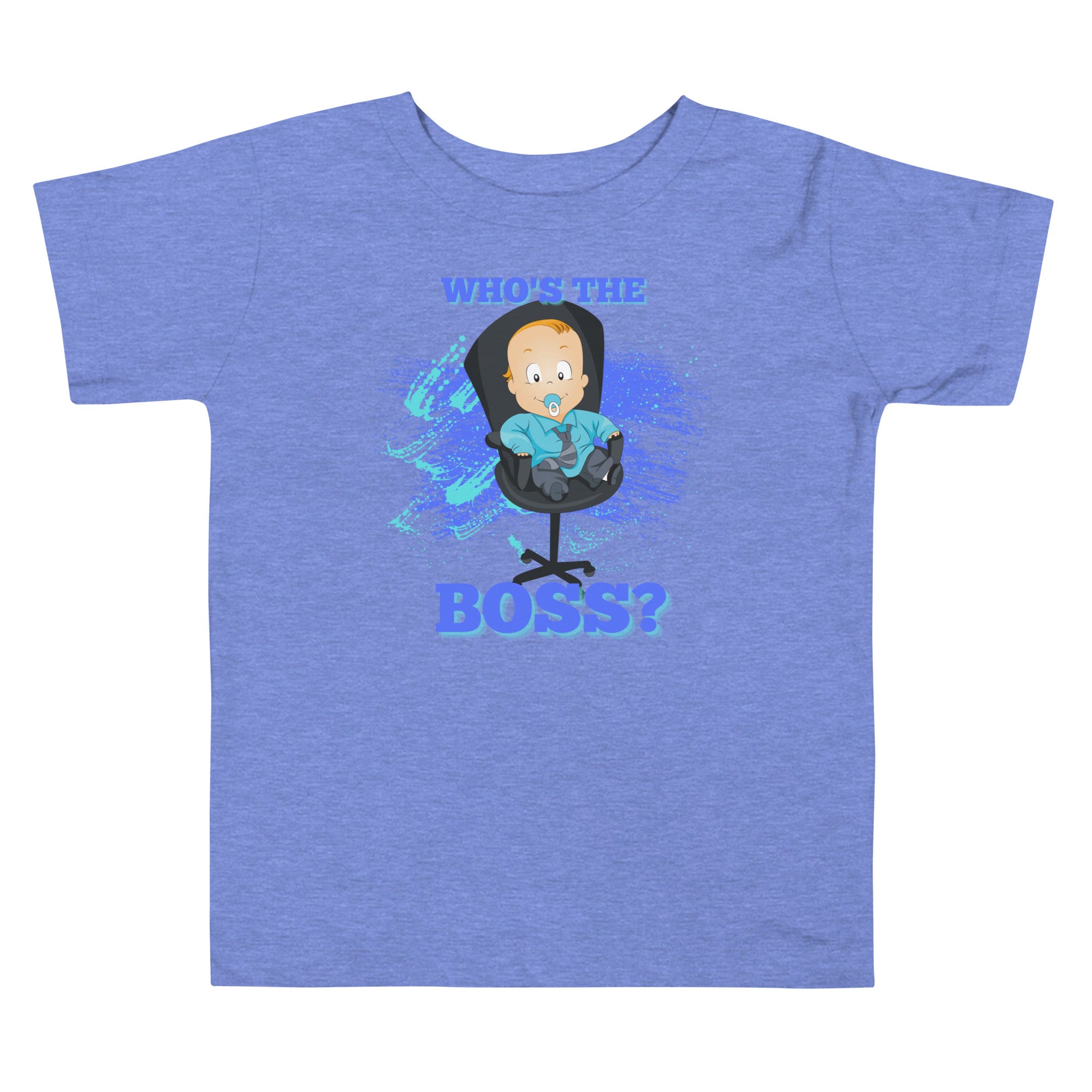 Toddler Short Sleeve Tee - The Boss (Colors)