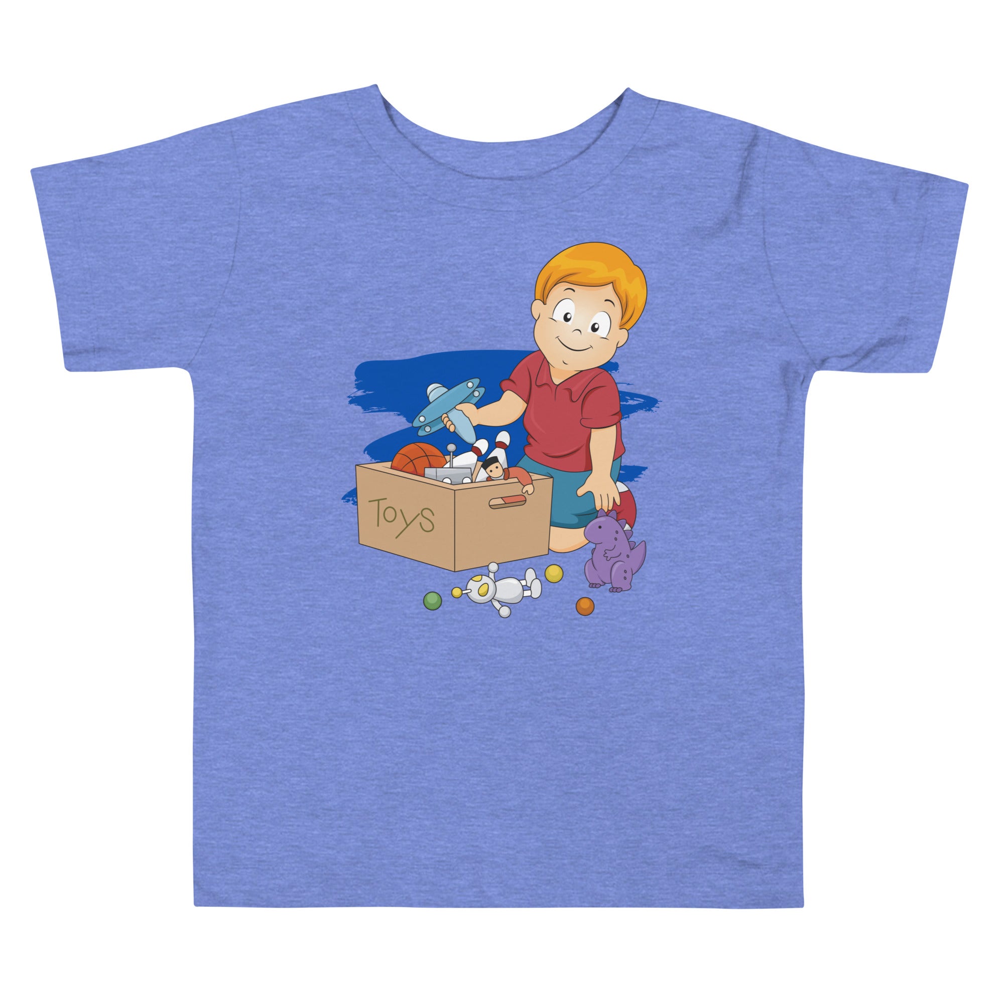 Toddler Short Sleeve Tee - Toybox (Colors)