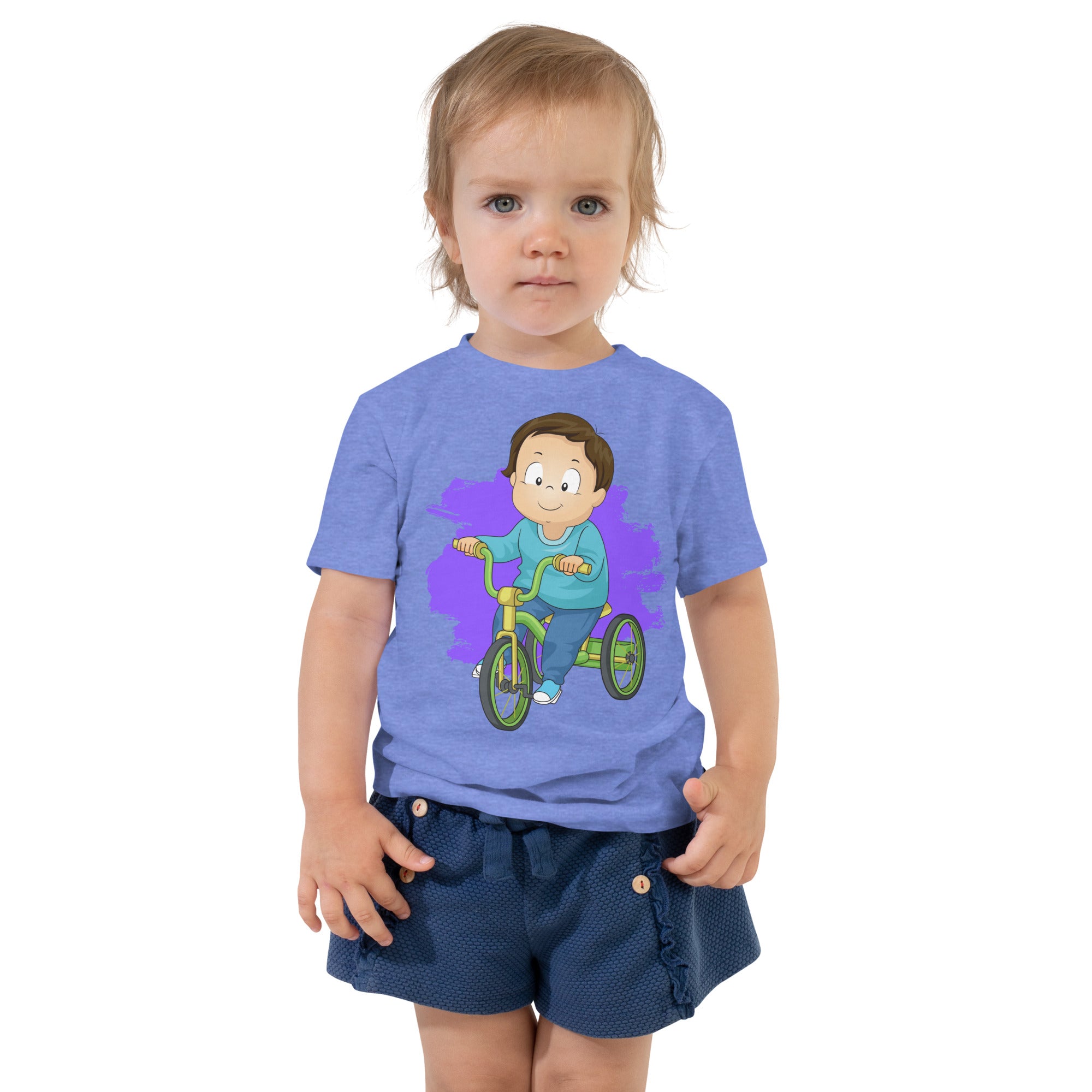 Camiseta de manga corta para niños pequeños - Trike (Colores)