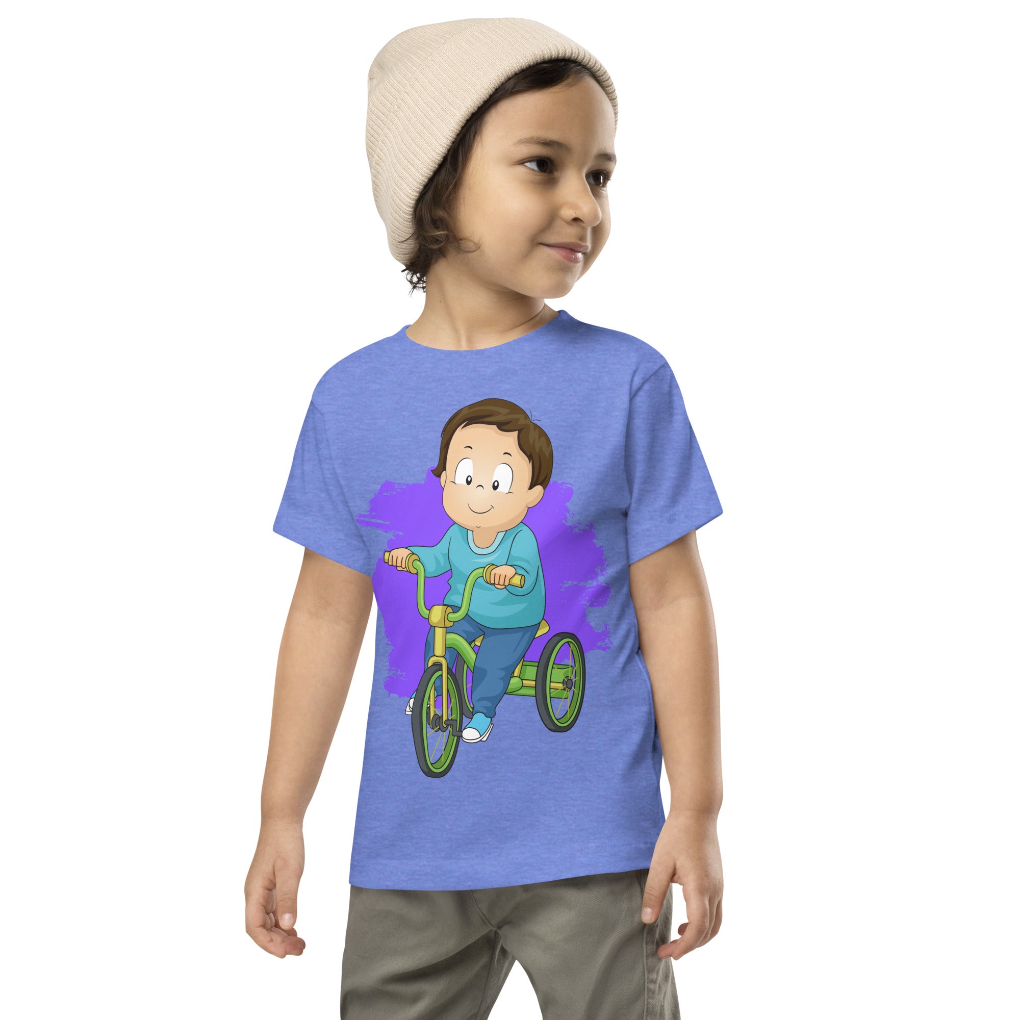 Camiseta de manga corta para niños pequeños - Trike (Colores)