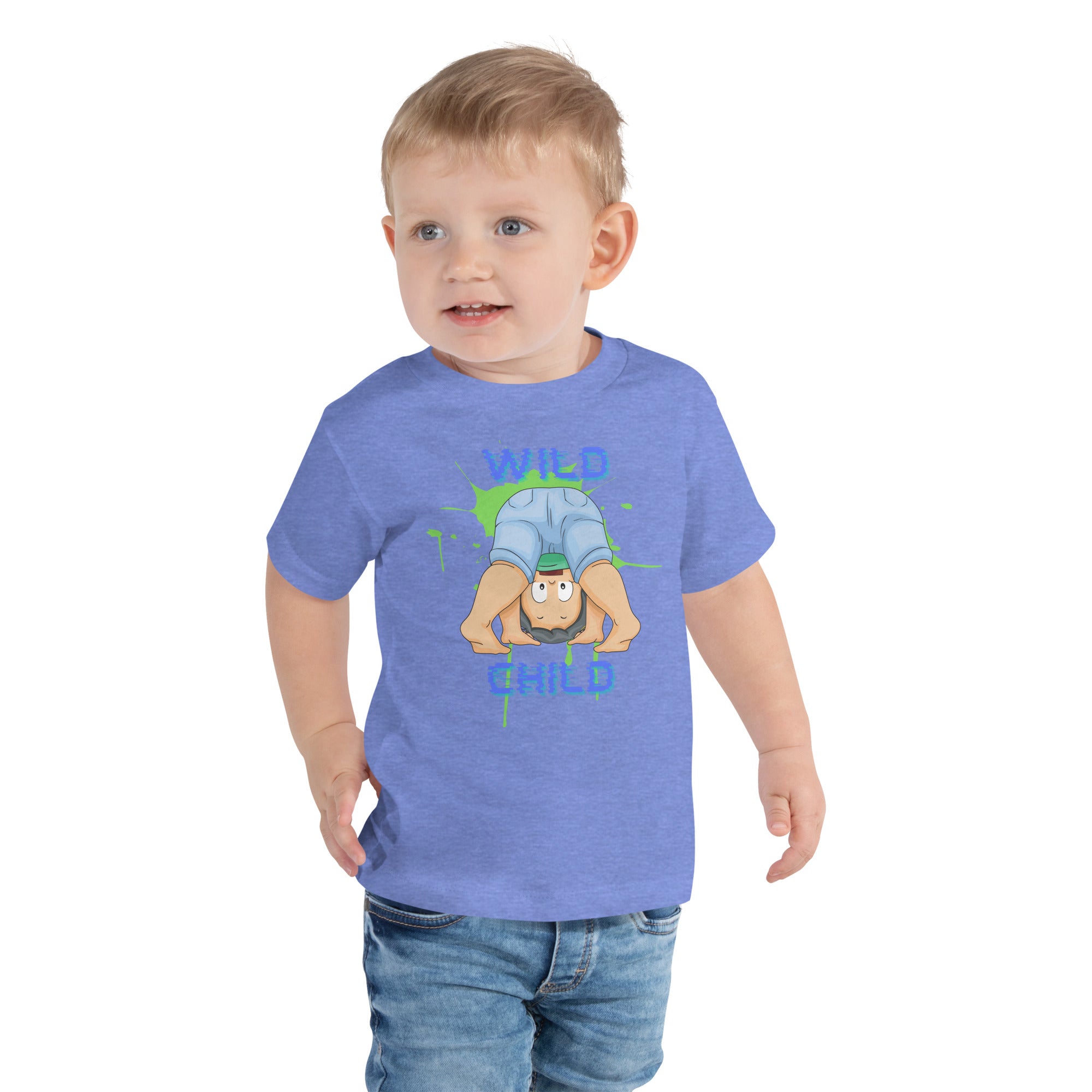Toddler Short Sleeve Tee - Wild Child (Colors)