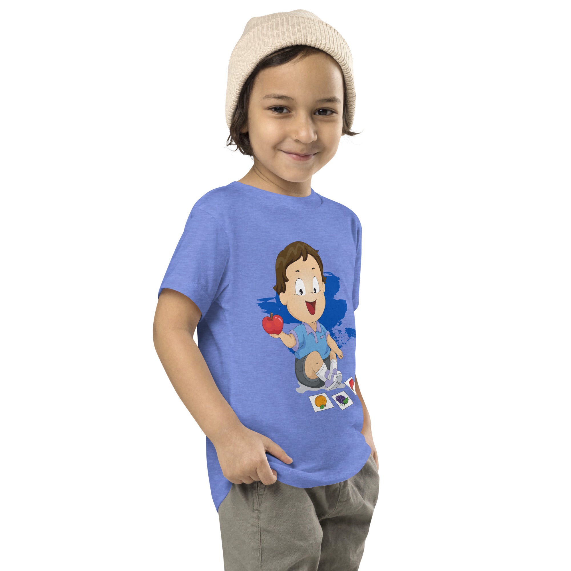 Toddler Short Sleeve Tee - Apple (Colors)