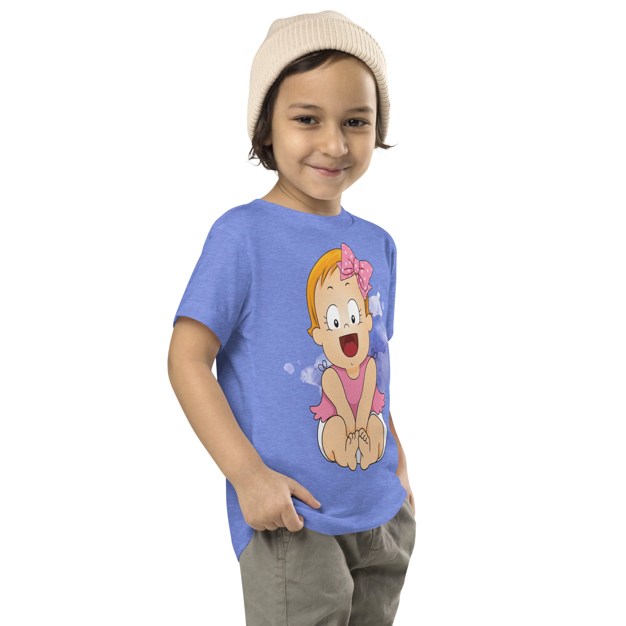 Toddler Short Sleeve Tee - Cutie (Colors)