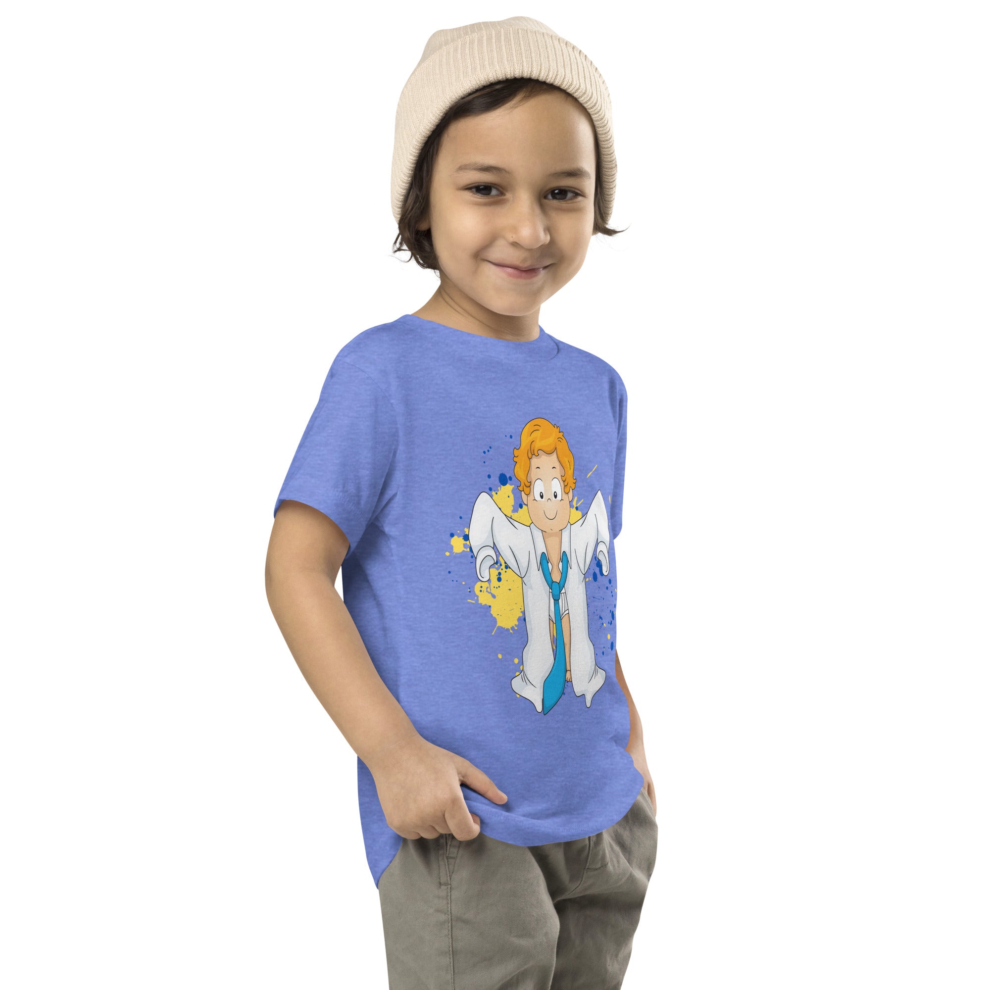 Camiseta de manga corta para niños pequeños - Just Like Dad (Colores)