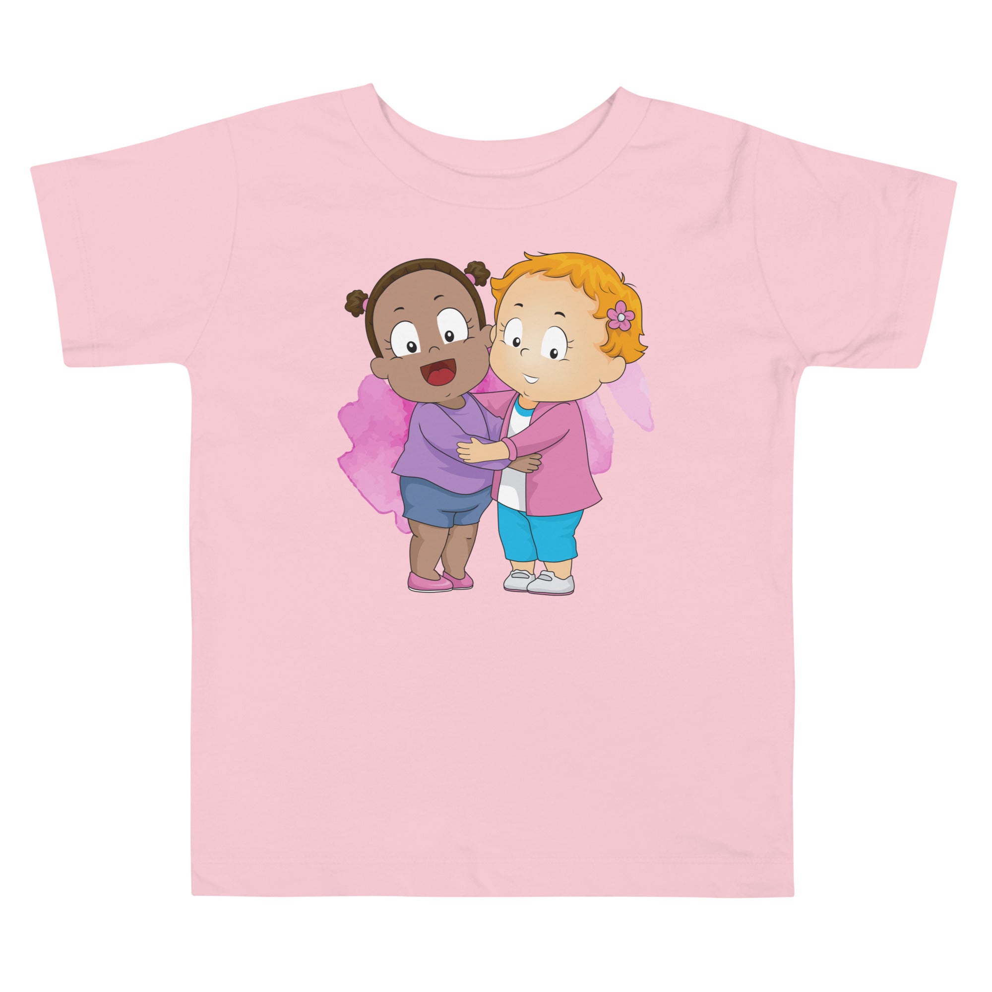 Toddler Short Sleeve Tee - Besties (Colors)