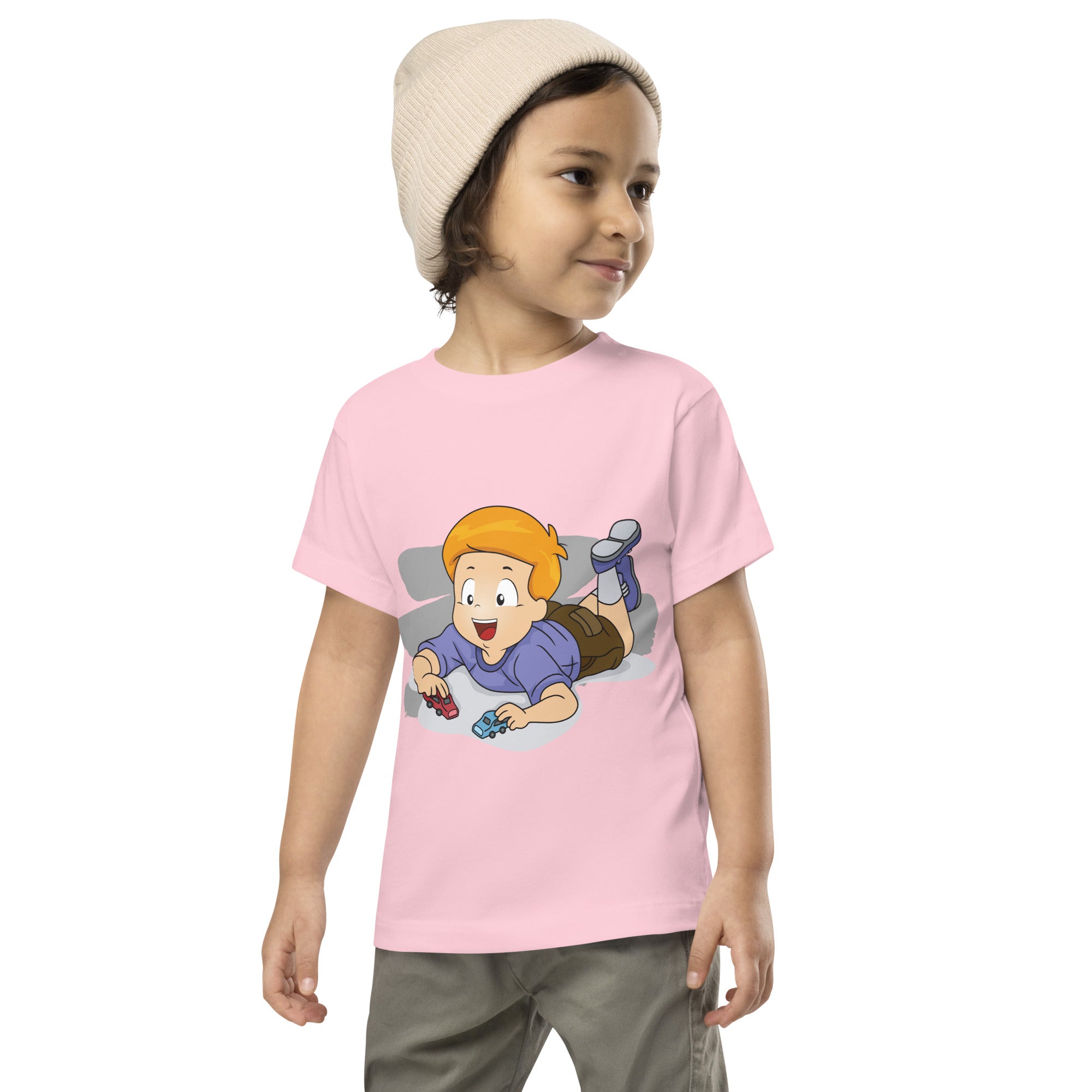 Camiseta de manga corta para niño pequeño - Cars (Colores)