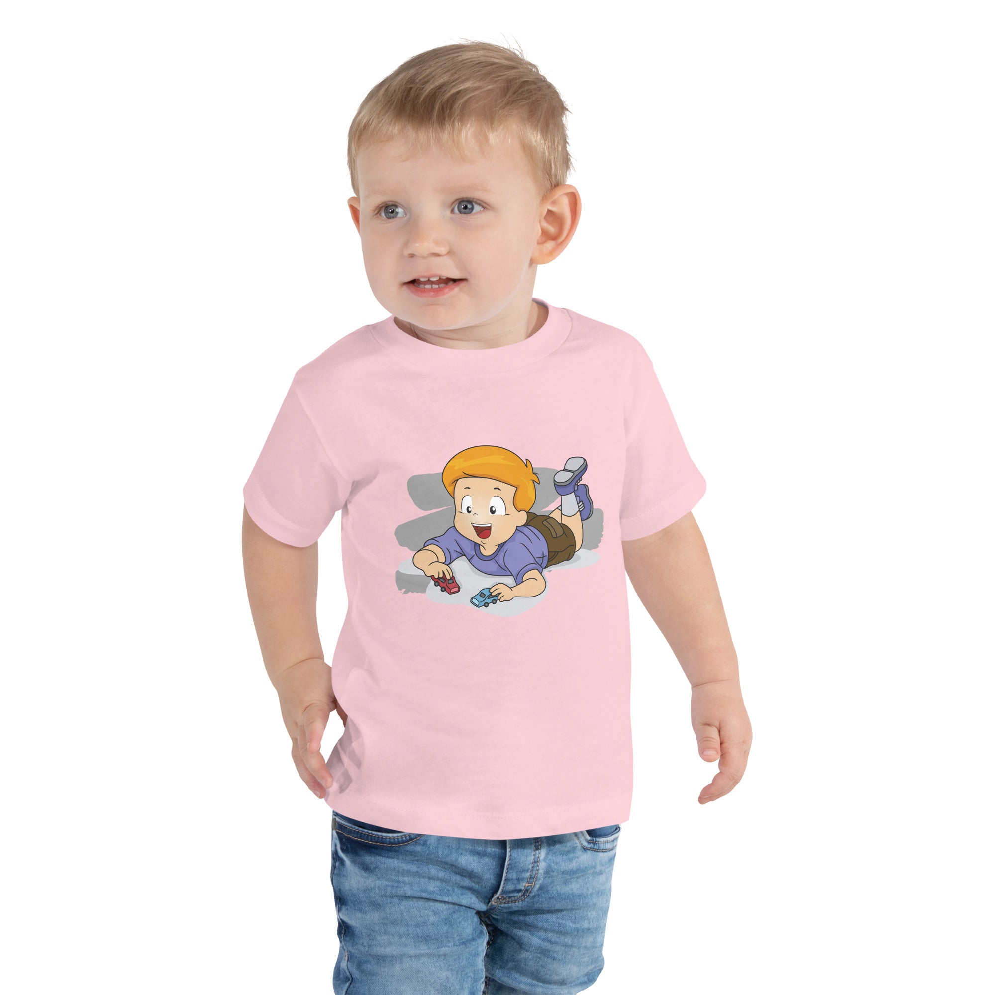 Toddler Short Sleeve Tee - Cars (Colors)