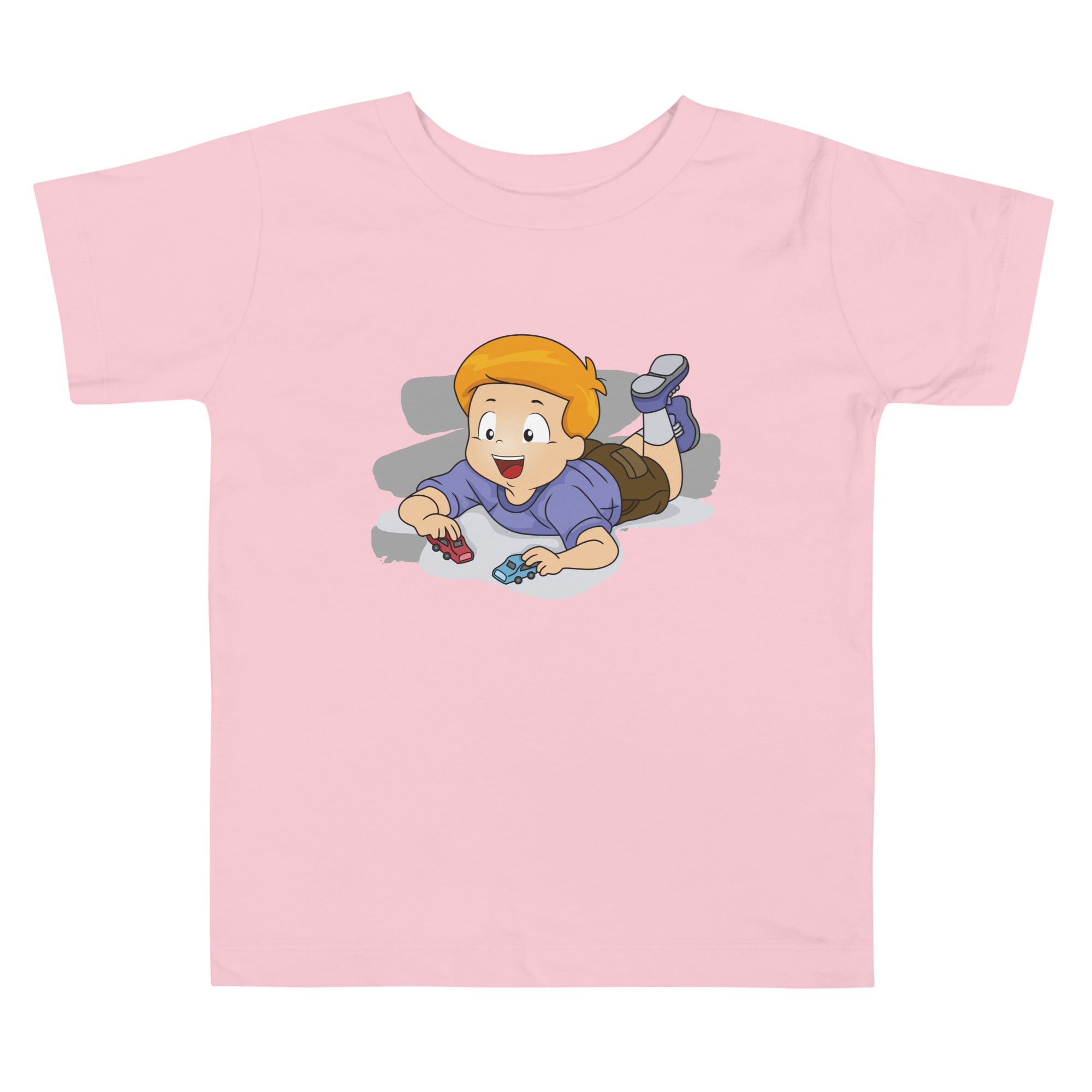 Toddler Short Sleeve Tee - Cars (Colors)