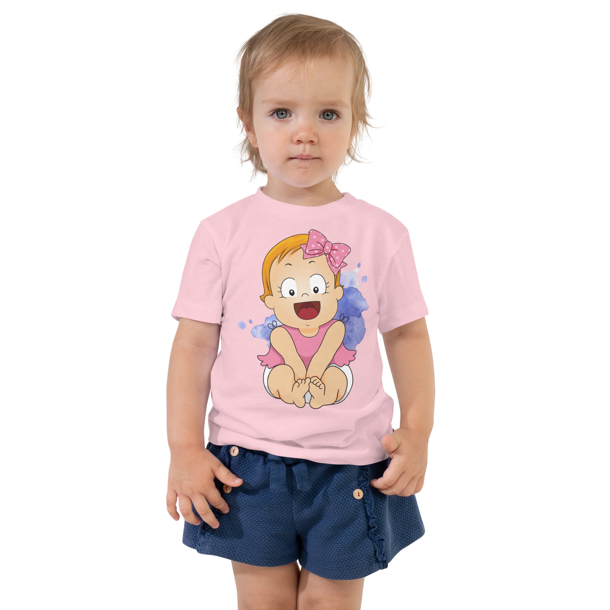 Toddler Short Sleeve Tee - Cutie (Colors)