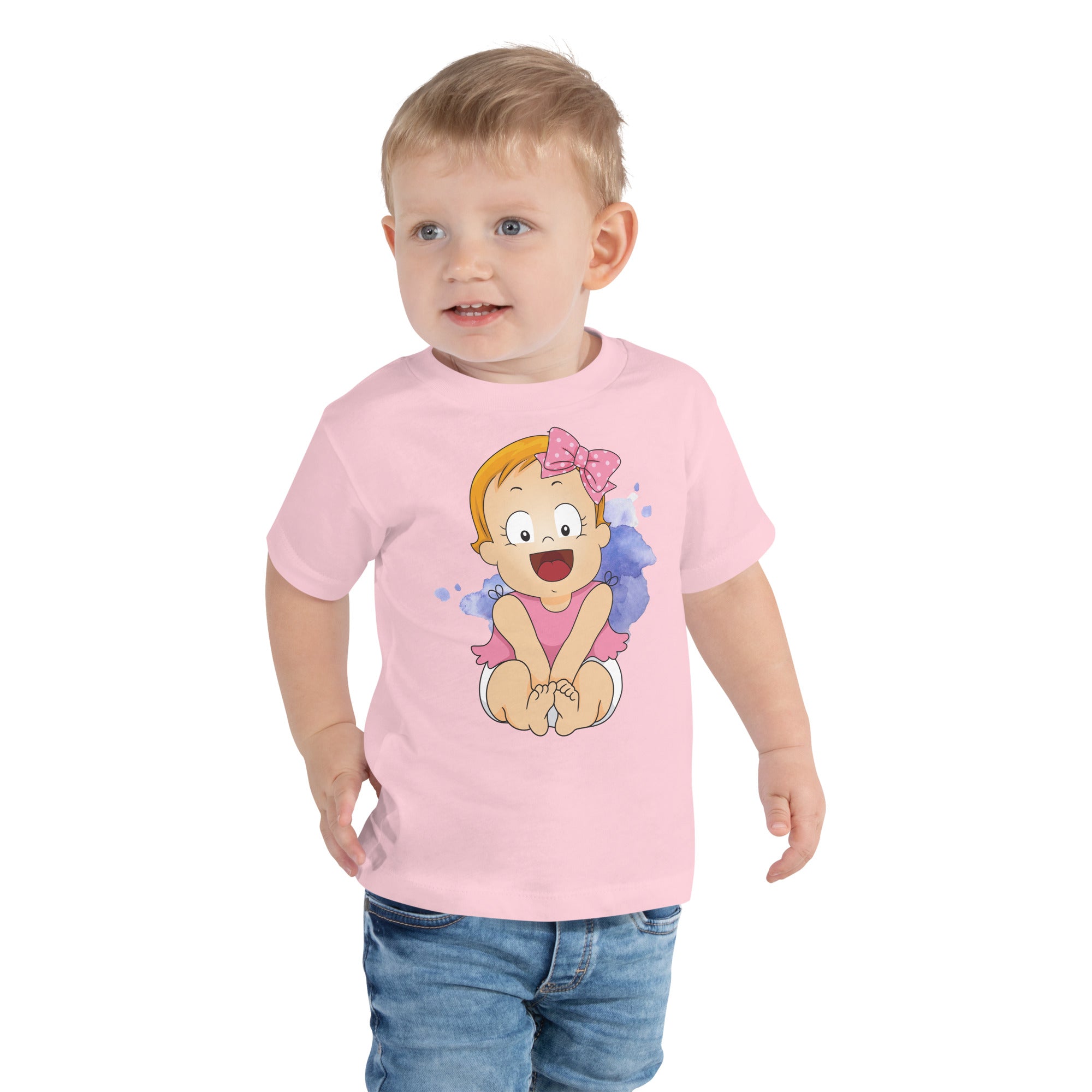 Toddler Short Sleeve Tee - Cutie (Colors)