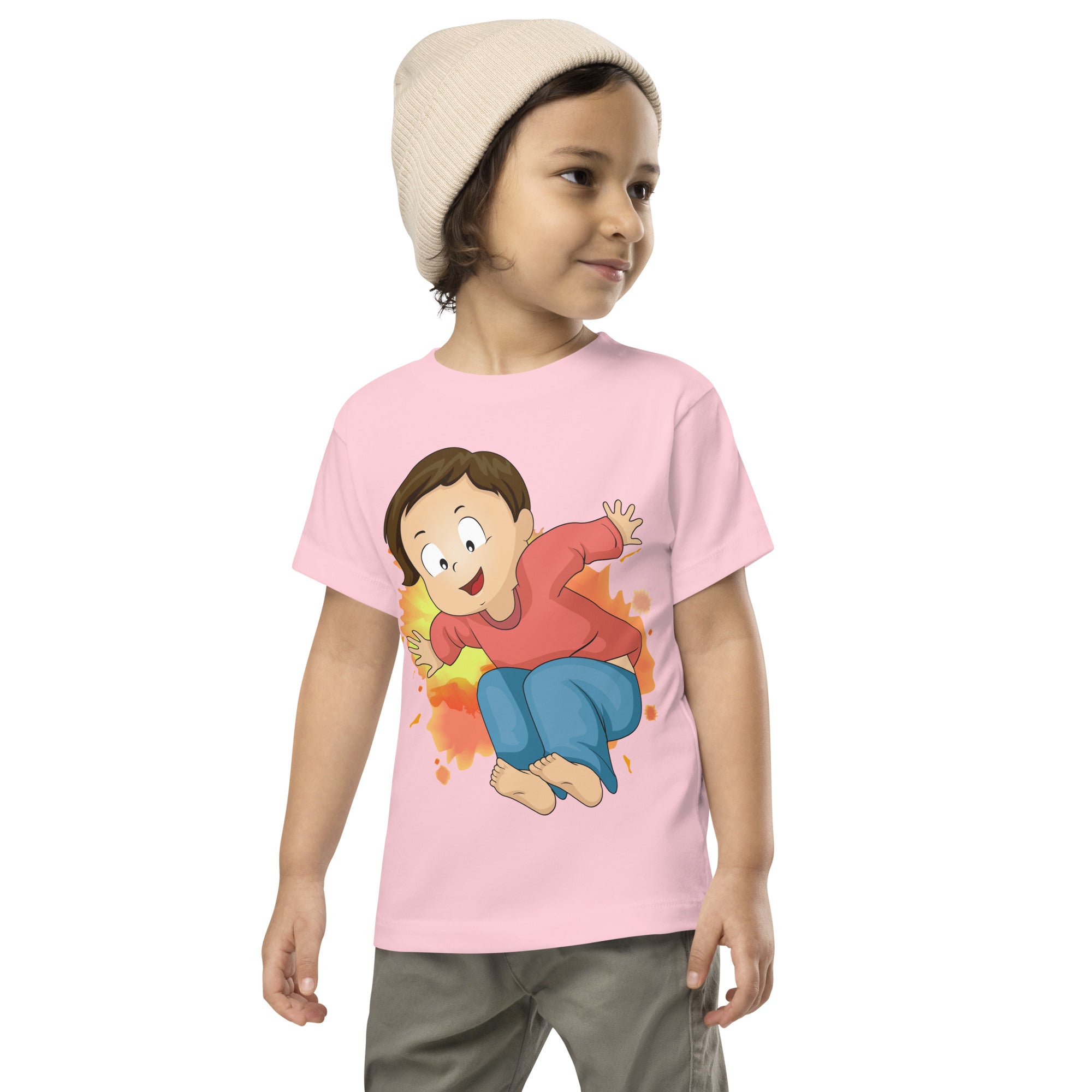 Toddler Short Sleeve Tee - Jump (Colors)