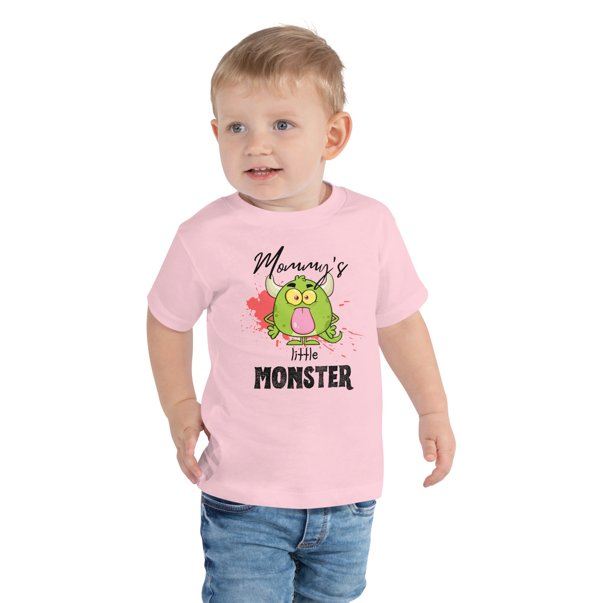 Toddler Short Sleeve Tee - Little Monster (Colors)