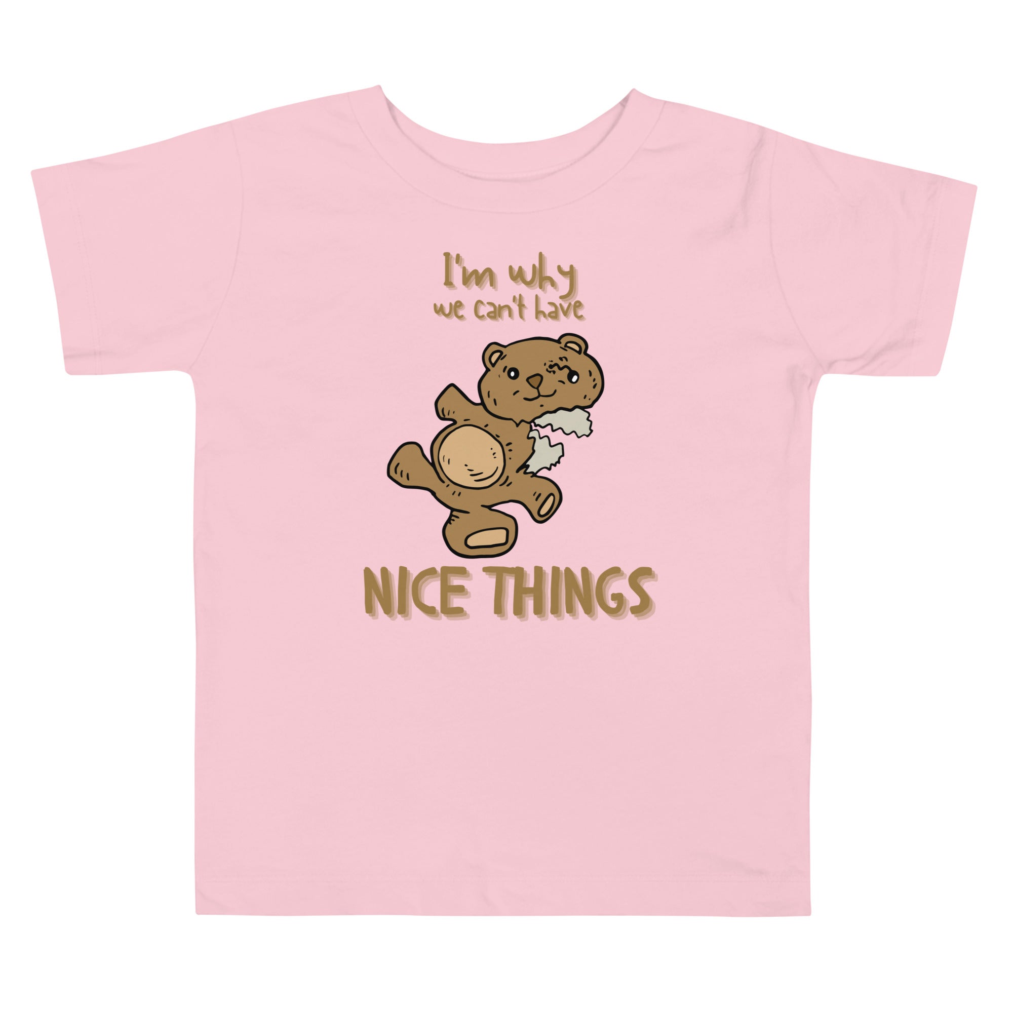 Camiseta de manga corta para niños pequeños - Nice Things (Colores)