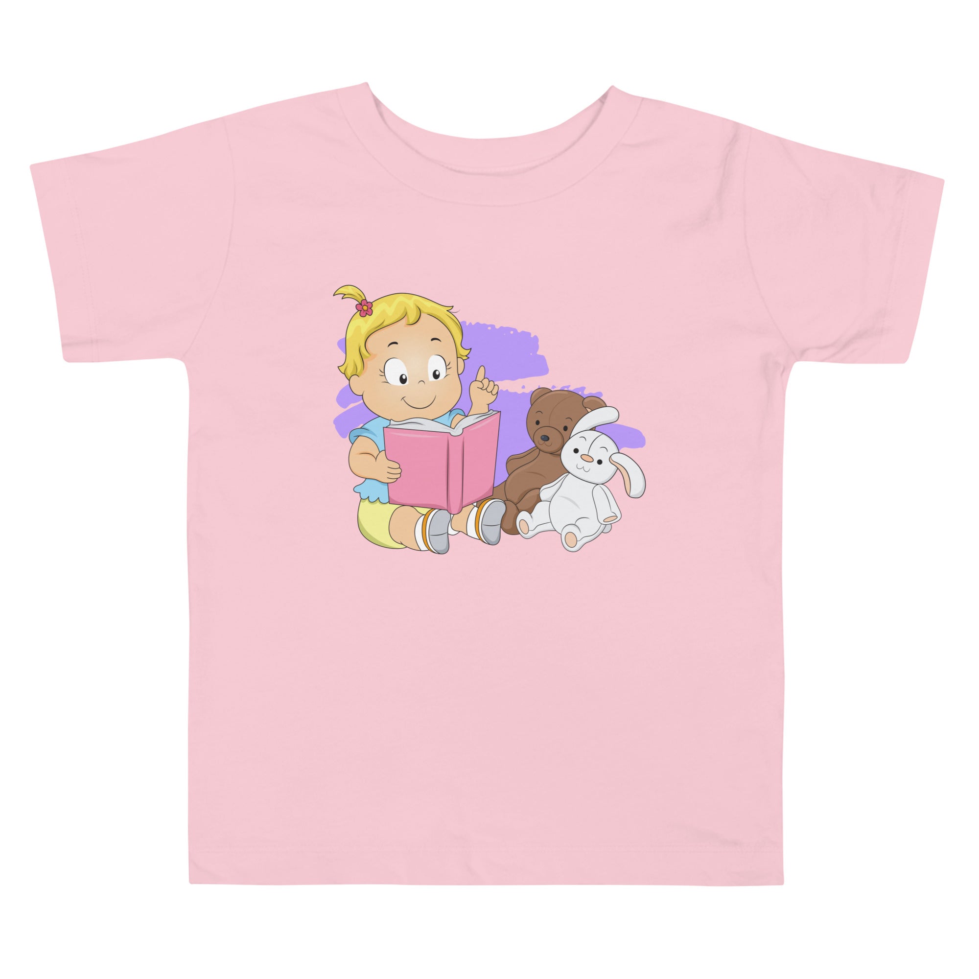 Toddler Short Sleeve Tee - Story Time (Colors)