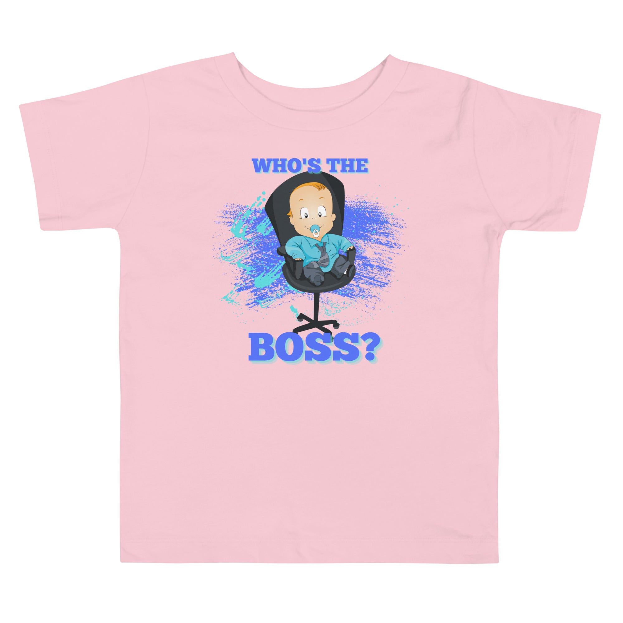 Toddler Short Sleeve Tee - The Boss (Colors)