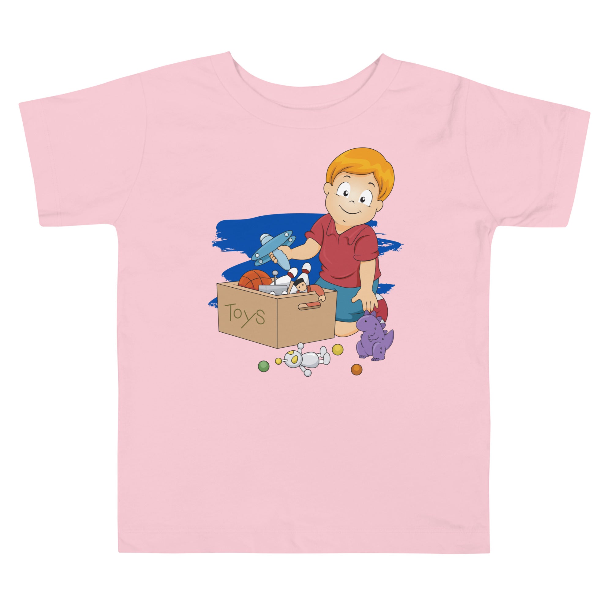 Toddler Short Sleeve Tee - Toybox (Colors)