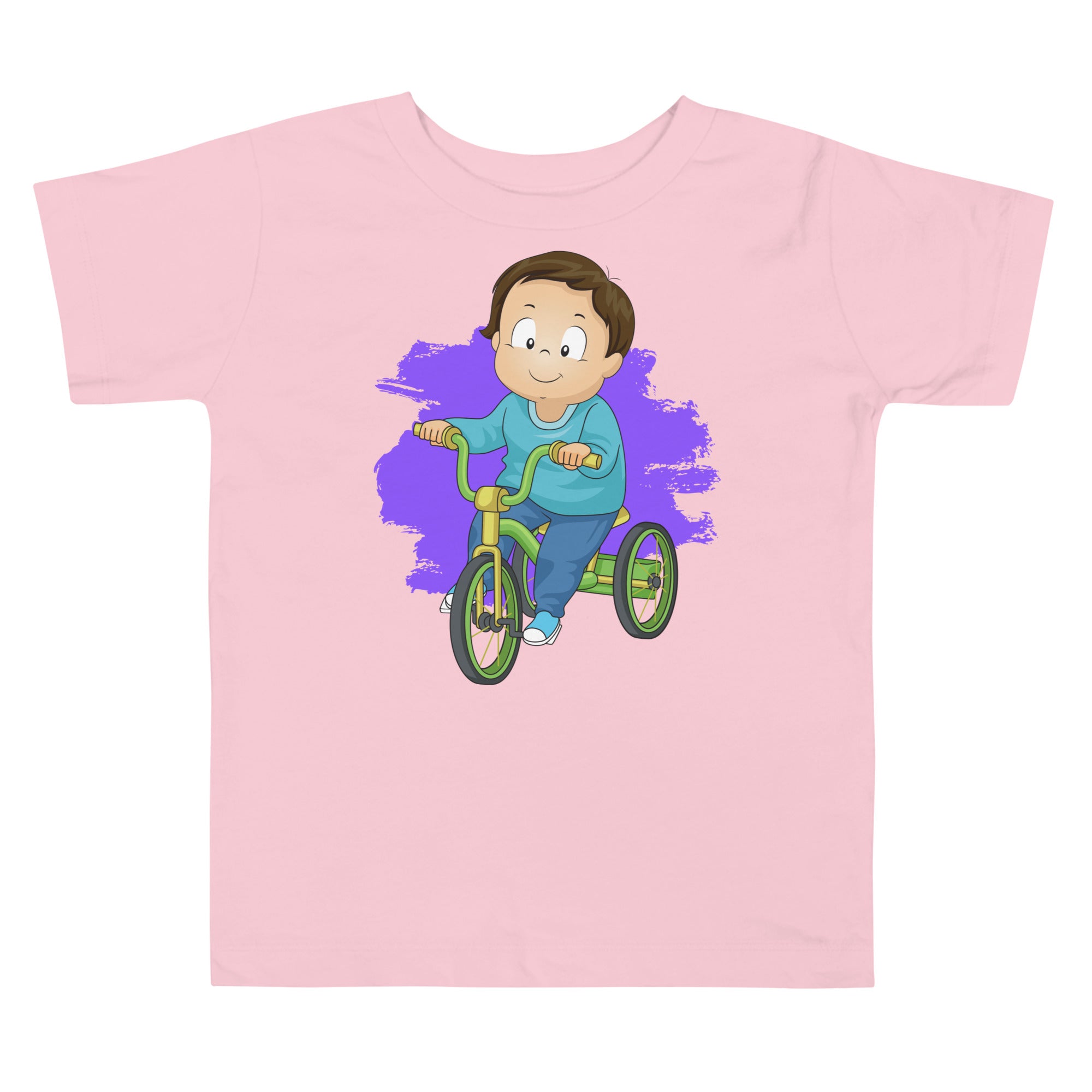 Camiseta de manga corta para niños pequeños - Trike (Colores)