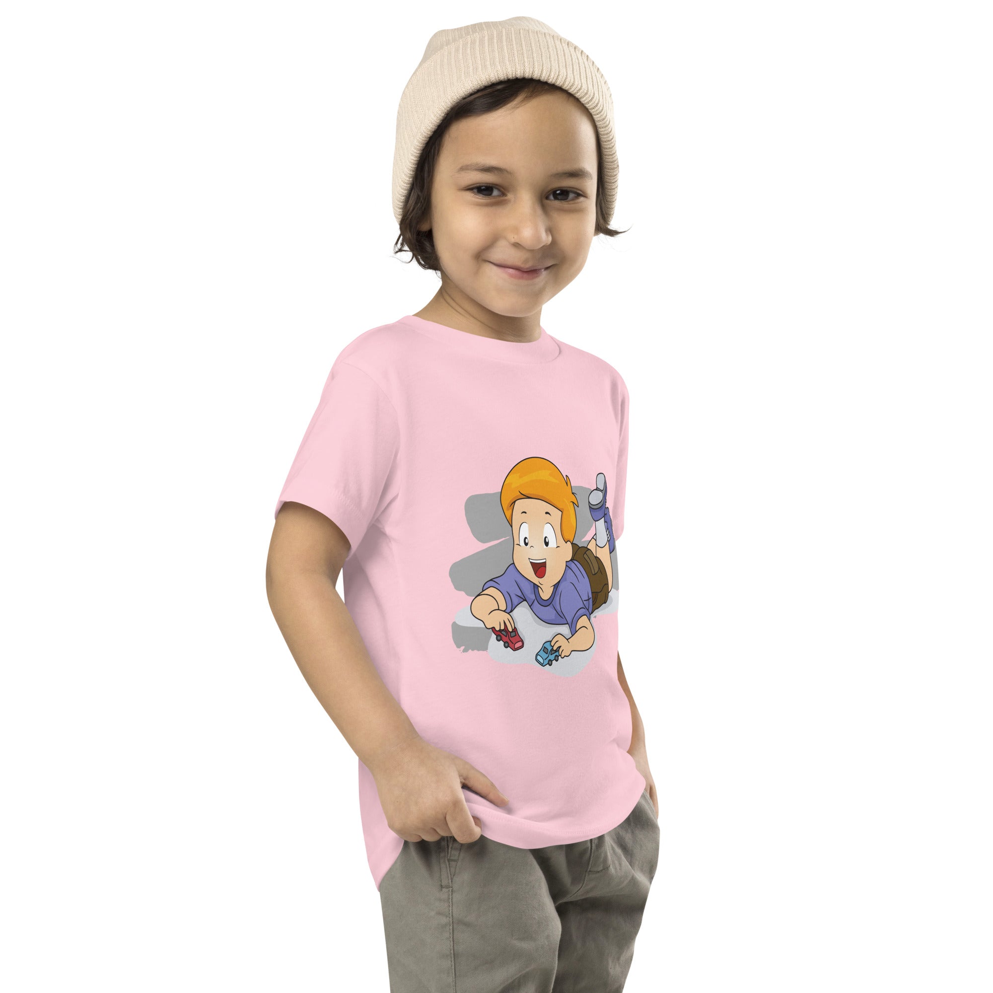 Toddler Short Sleeve Tee - Cars (Colors)