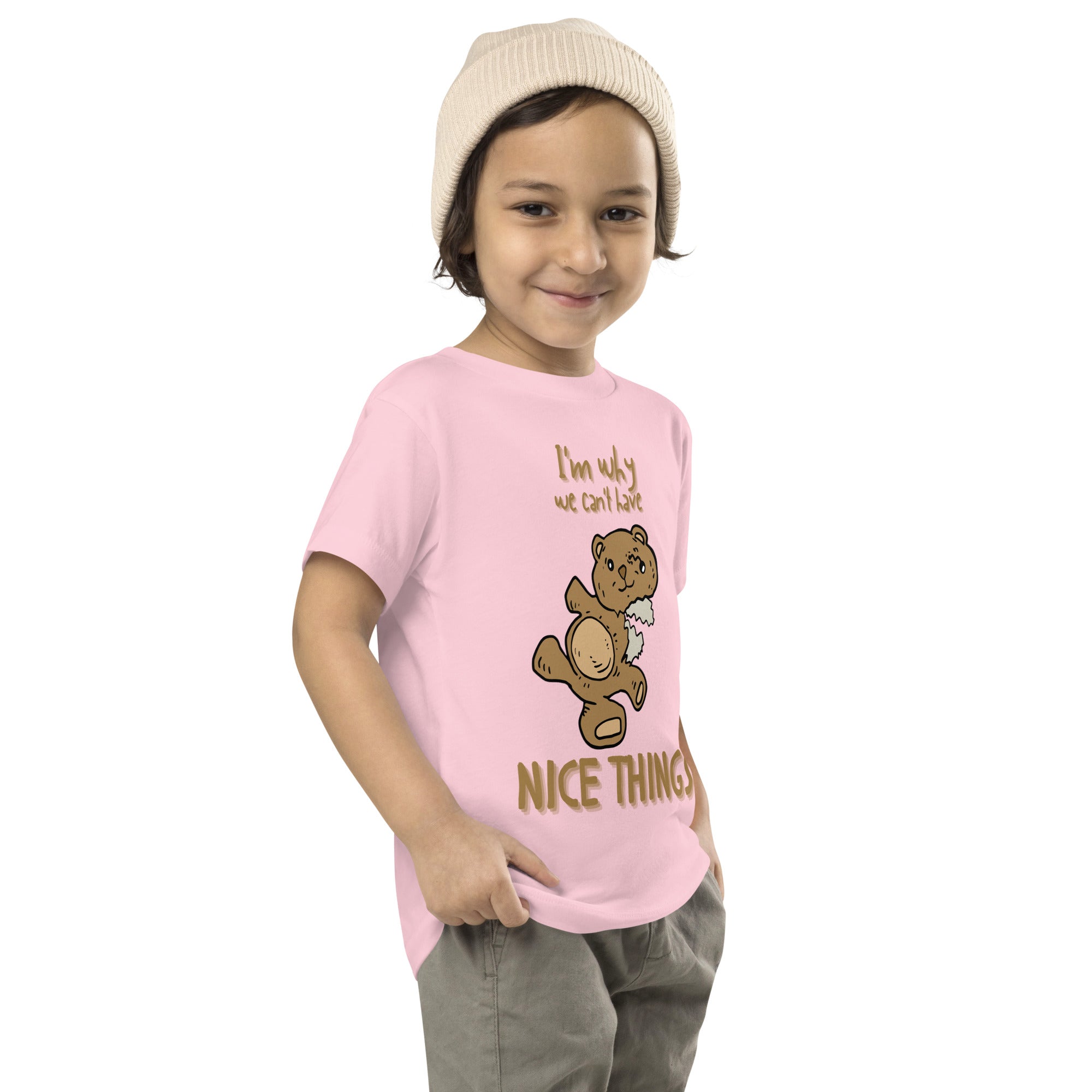 Toddler Short Sleeve Tee - Nice Things (Colors)