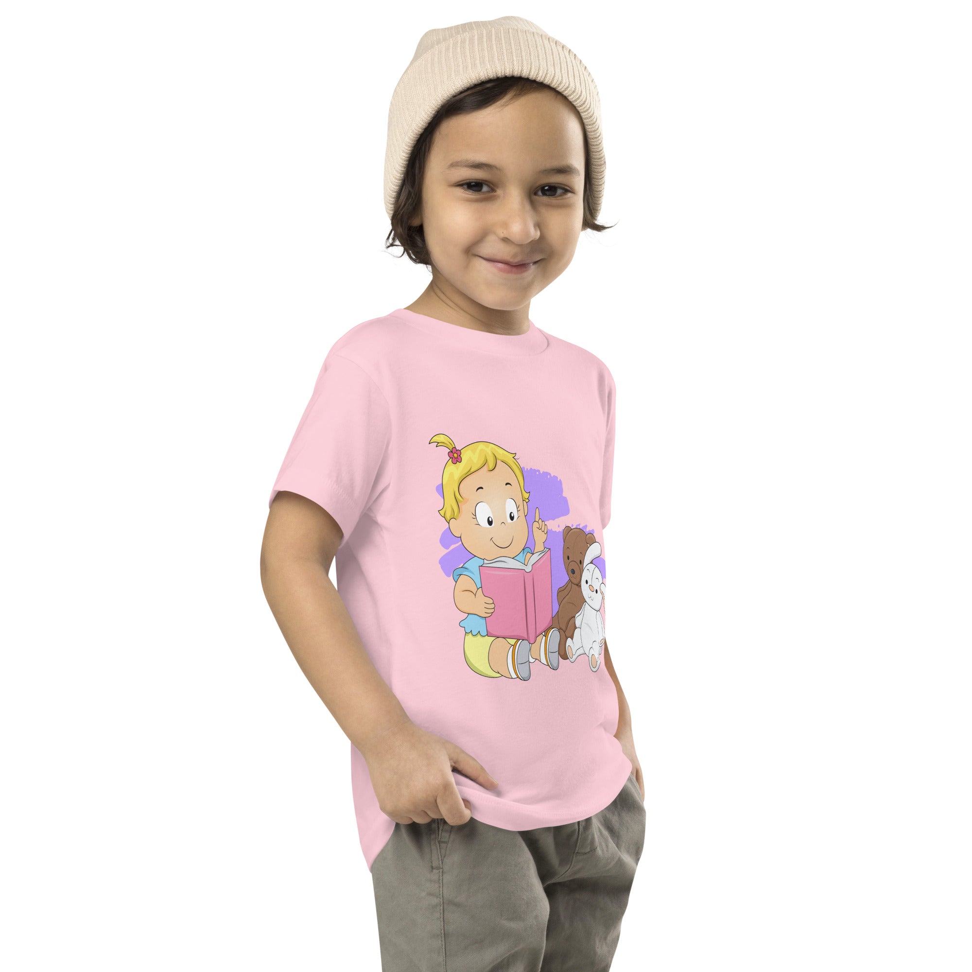 Toddler Short Sleeve Tee - Story Time (Colors)