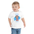 Toddler Short Sleeve Tee - #Rebel (White)