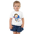 Toddler Short Sleeve Tee - Apple (White)