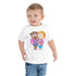 Camiseta de manga corta para niños pequeños - Besties (Blanco)