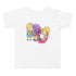 Toddler Short Sleeve Tee - Blocks (White)