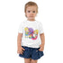 Toddler Short Sleeve Tee - Blocks (White)