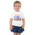 Toddler Short Sleeve Tee - Choo! Choo! (White)