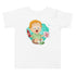 Toddler Short Sleeve Tee - Crayon (White)