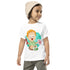 Toddler Short Sleeve Tee - Crayon (White)