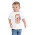 Camiseta de manga corta para niños pequeños - Cutie (Blanco)