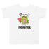 Toddler Short Sleeve Tee - Little Monster (White)