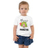 Toddler Short Sleeve Tee - Little Monster (White)