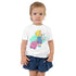 Toddler Short Sleeve Tee - Off to Grandma's (White)