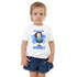 Toddler Short Sleeve Tee - The Boss (White)