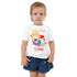 Toddler Short Sleeve Tee - Trouble (White)