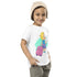 Toddler Short Sleeve Tee - Off to Grandma's (White)