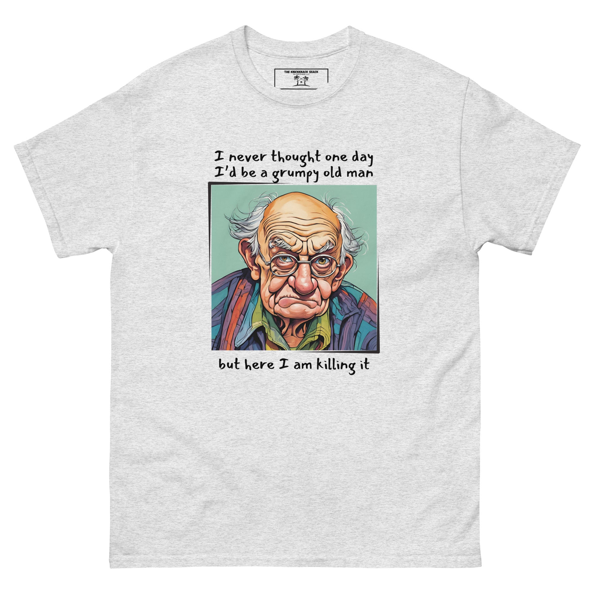 Classic Tee - Grumpy Old Man (Light Colors)