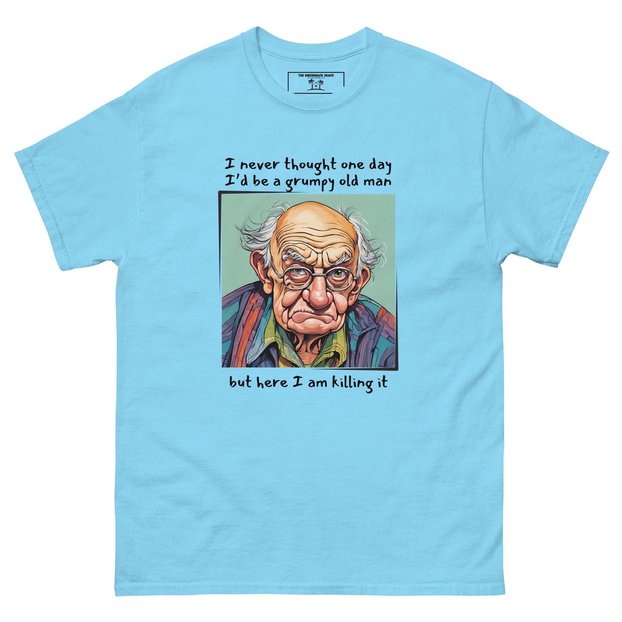 Classic Tee - Grumpy Old Man (Light Colors)