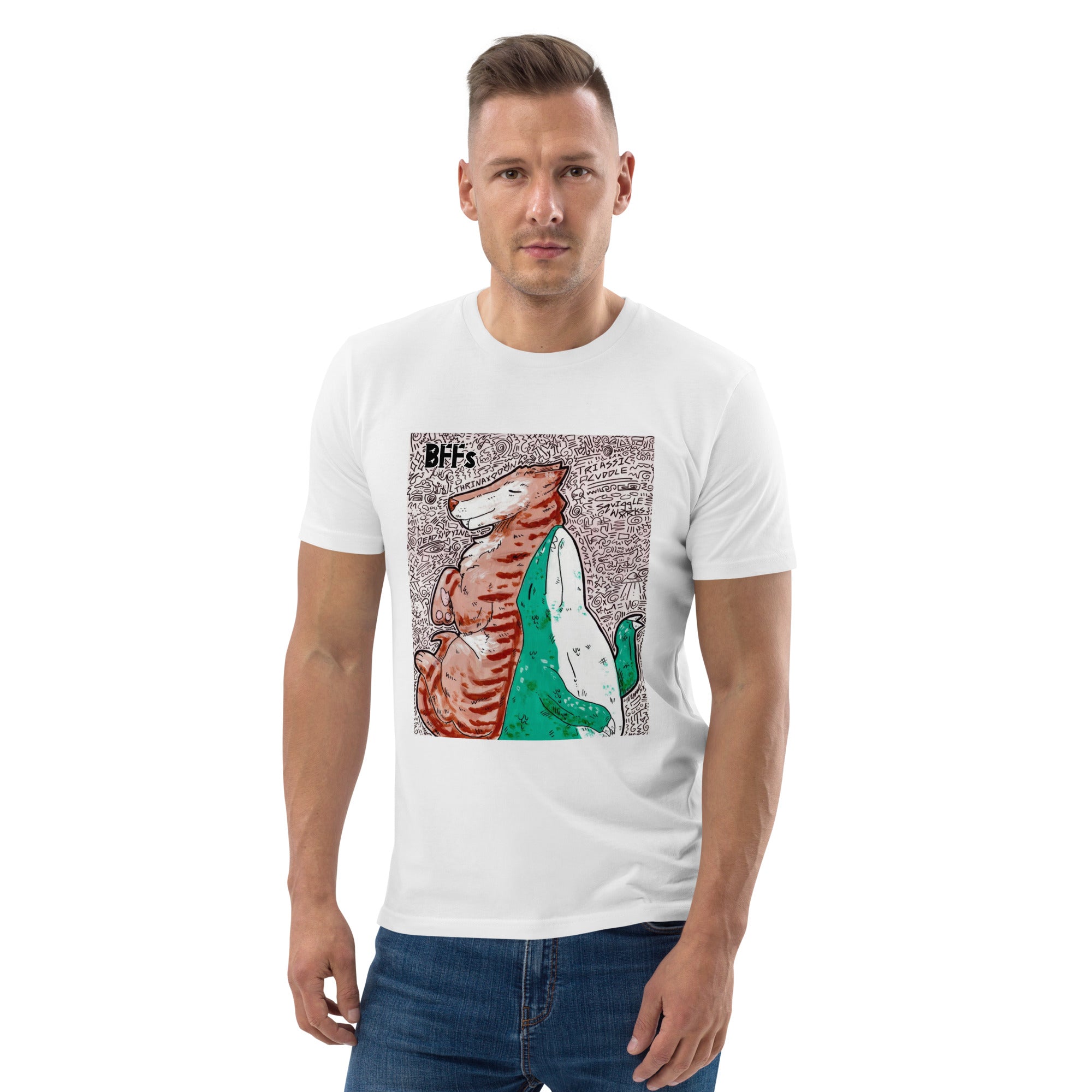 Organic Cotton T-Shirt - Triassic Cuddle